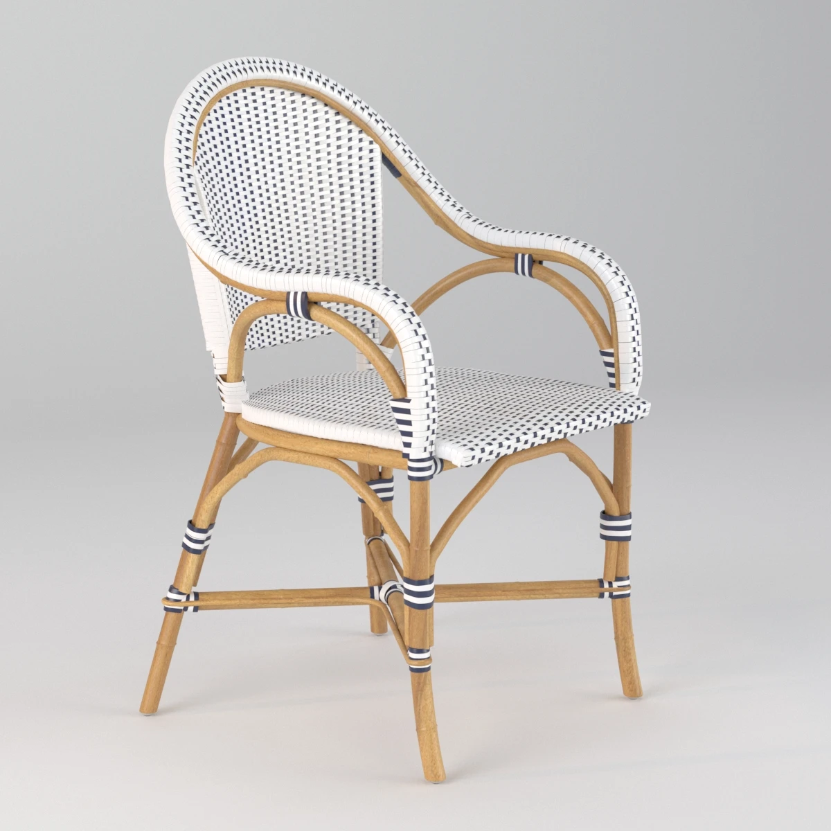 Riviera Dining Armchair 3D Model_03